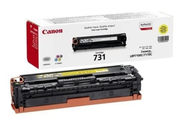 Canon 731 Yellow Toner Cartridge