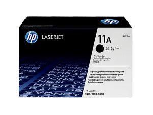 HP 11A Black Original LaserJet Toner Cartridge (Q6511A)