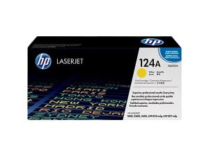 HP 124A Yellow (Q6002A) Original LaserJet Toner Cartridge