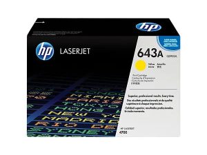 HP 643A Yellow (Q5952A) Original LaserJet Toner Cartridge