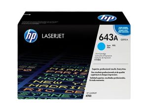 HP 643A Cyan (Q5951A) Original LaserJet Toner Cartridge