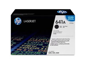HP 641A Black Original LaserJet Toner Cartridge (C9720A)