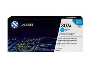 HP 307A Cyan Original LaserJet Toner Cartridge (CE741A)