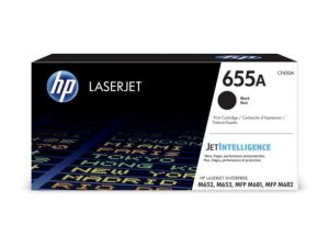 HP 655A Black Original LaserJet Toner Cartridge