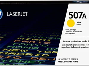 HP 507A Yellow Original LaserJet Toner Cartridge (CE402A)
