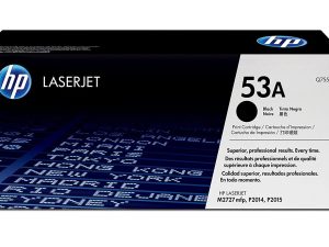 HP 53A Black Original LaserJet Toner Cartridge (Q7553A)