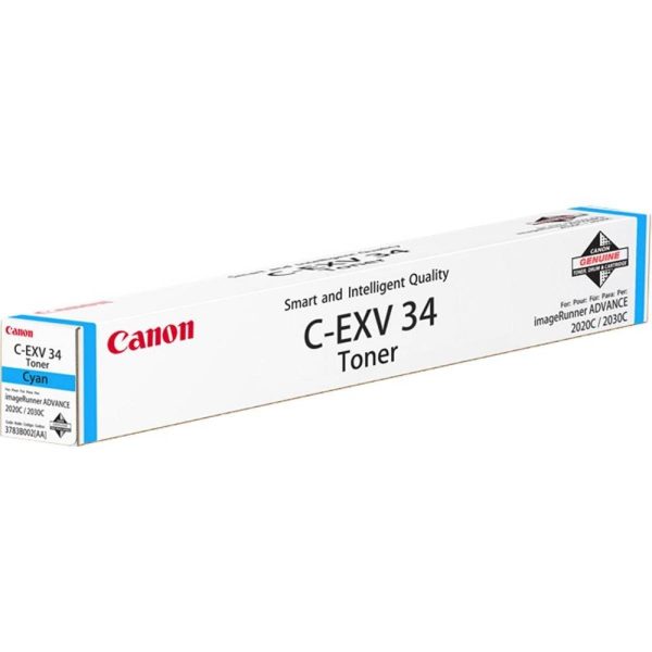 Canon C-EXV34C Cyan Toner Cartridge